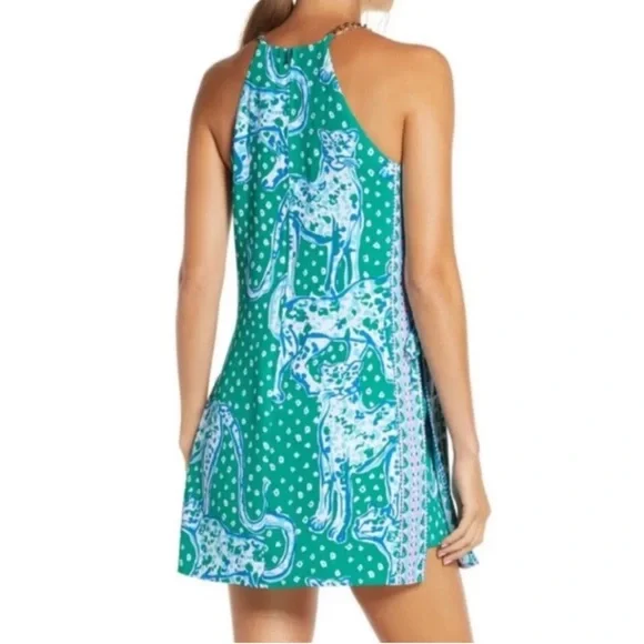 🛑🛑RARE 🐆Lilly Pulitzer On The Prowl Romper - Picture 3 of 9